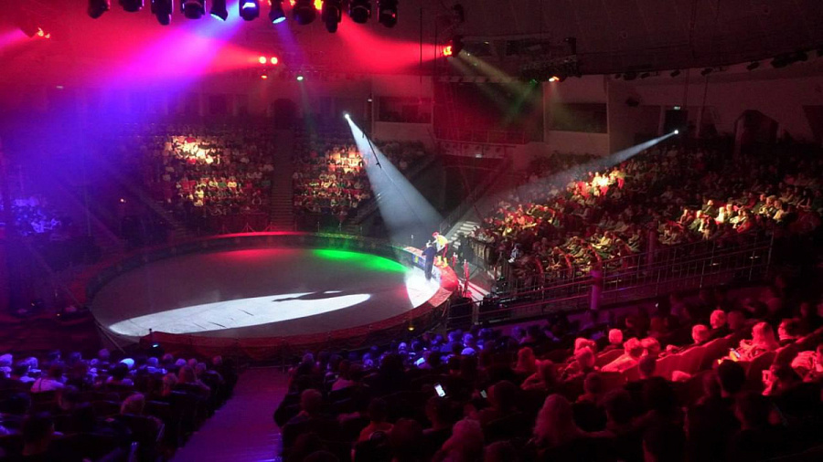 Представители старшего поколения посетили цирковое представление 