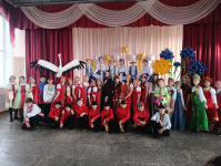 В школе Ленинского района прошел фестиваль русской культуры