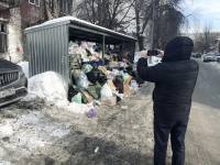 Мониторинг контейнерных площадок в Октябрьском районе