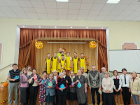 Праздник для пожилых людей в Кировском районе