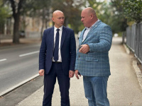 Проведен осмотр дорожного покрытия по улице Бережной Проведен осмотр дорожного покрытия по улице Бережной