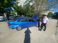 Сотрудники городской Госавтоинспекции задержали автомобиль с нарушениями ПДД