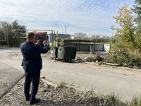 В Гагаринском районе продолжается контроль за состоянием контейнерных площадок В Гагаринском районе продолжается контроль за состоянием контейнерных площадок