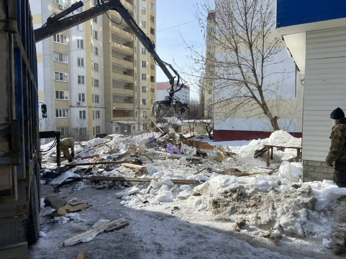 За неделю в Саратове снесены 24 незаконных объекта