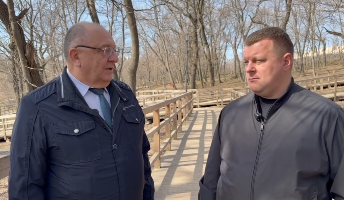 Игорь Молчанов посетил парк «Семхоз»