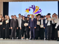 Cостоялось торжественное вручение свидетельств о получении школьниками рабочих профессий.