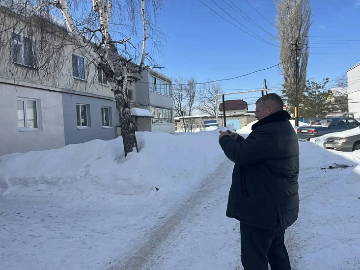 В Гагаринском районе продолжается проверка дворовых территорий