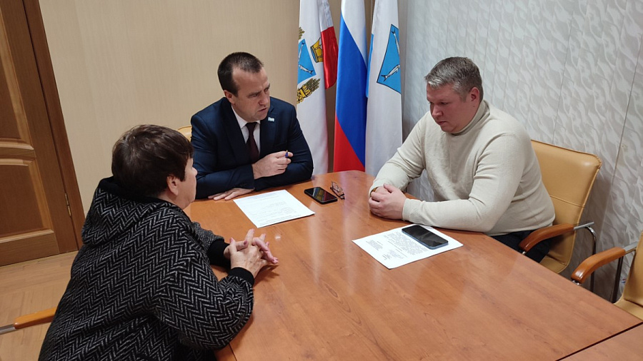 В департаменте Гагаринского района прошел личный прием граждан