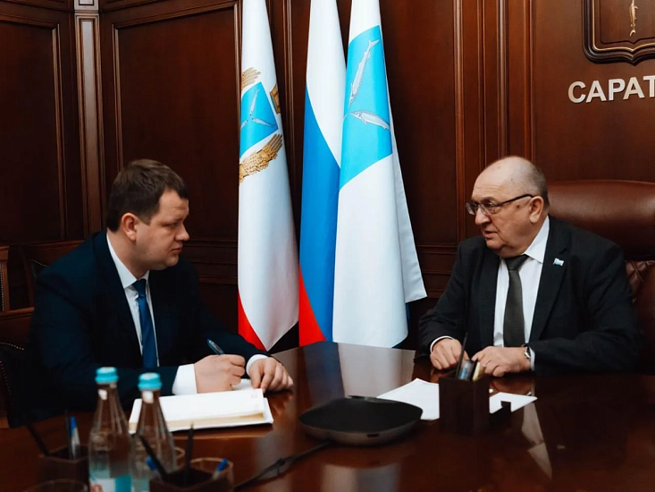 Игорь Молчанов: «Развитие Ленинского района обсудили с новым руководителем — Артемом Курочкиным»