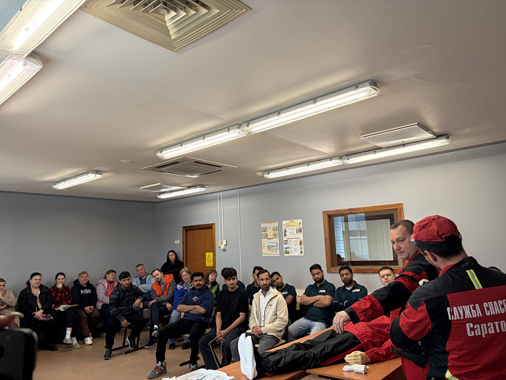 На предприятии АО «БТК групп» прошел тренинг «Охрана труда без границ»