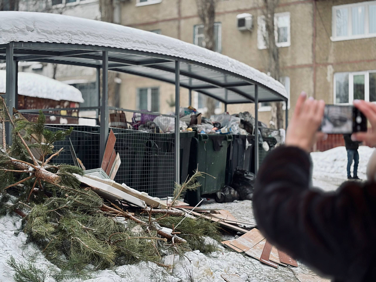 Продолжается мониторинг мест сбора ТКО